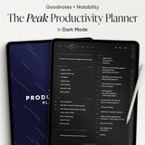 The Peak Productivity Planner