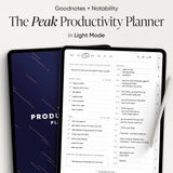 The Peak Productivity Planner