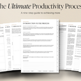 The Peak Productivity Planner