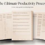 The Peak Productivity Planner
