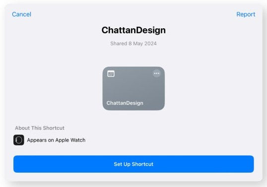 Tap Set Up Shortcut.