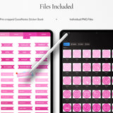 Pink Blush Stickers