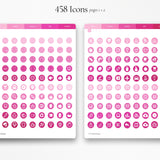 Pink Blush Stickers