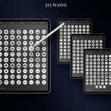 Dark Mode Stickers