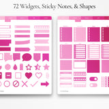 Pink Blush Stickers