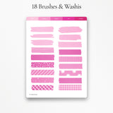 Pink Blush Stickers