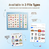 Everyday Pixel Stickers
