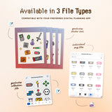 Pixel Gaming Stickers