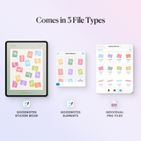 Flower Digital Stickers