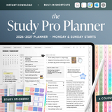 The Study Pro Planner (Landscape)
