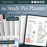 The Study Pro Planner (Portrait)