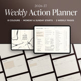 Weekly Action Planner